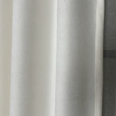 VALMORE Curtains – Velvet Drapes with Textured Finish in Cream